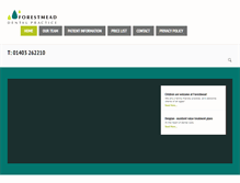 Tablet Screenshot of forestmead.net